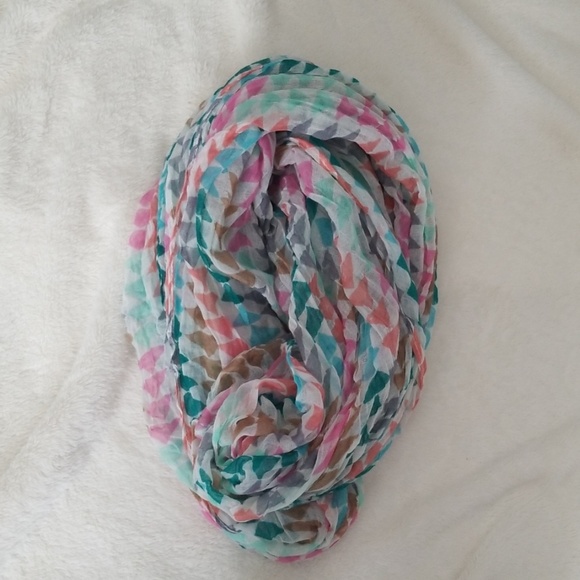 Multicolor Infinity Scarf - Picture 1 of 3